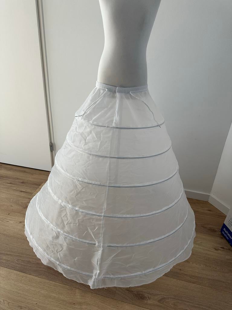 Witte hoepelrok voor trouwjurk - Nieuw, Ophalen of Verzenden, Nieuw, Wit, Accessoires