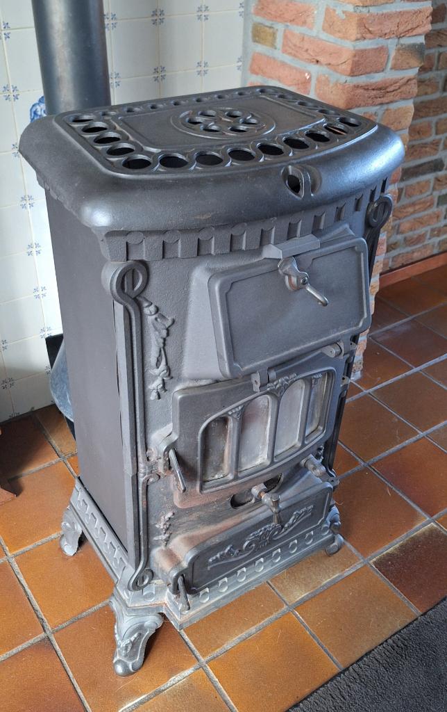 kachel, Ophalen, Gebruikt, Hout, Houtkachel