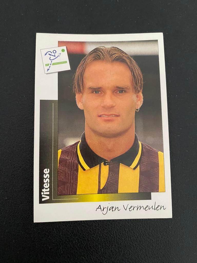 Arjan Vermeulen - Vitesse - Panini Voetbal 96, Ophalen of Verzenden, Zo goed als nieuw, Vitesse, Poster, Plaatje of Sticker