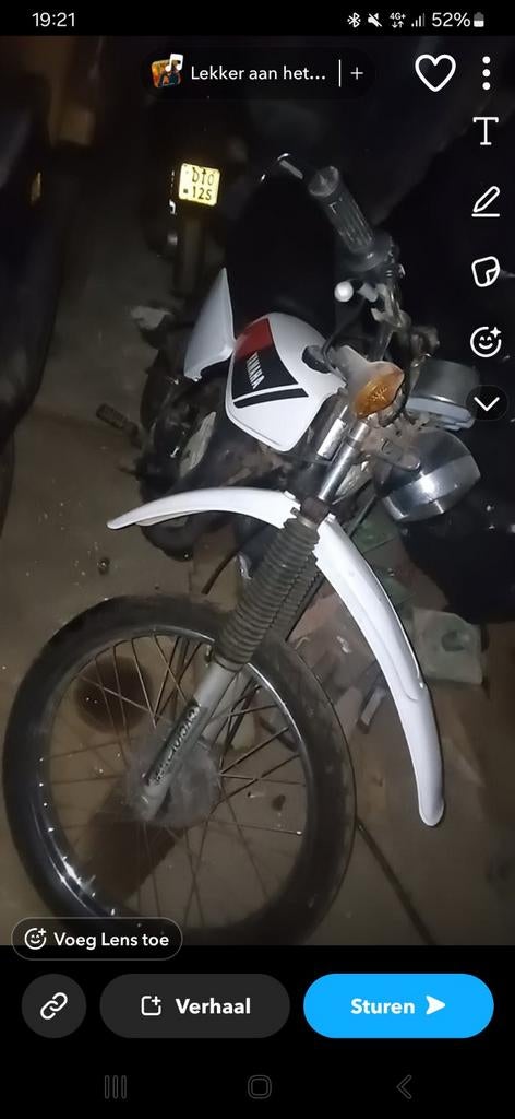 Yamaha dt 175 mx 1978, Ophalen, Gebruikt, Blok, Yamaha