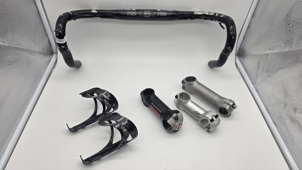 Fietsonderdelen: Pro PLT Stuur, Stuurpennen en Bidonhouders, Racefiets, Stuur, Ophalen of Verzenden, Aluminium
