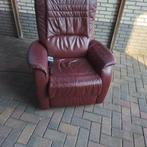 Hukla Sta-op Stoel Leer, Gebruikt, 75 tot 100 cm, Ophalen of Verzenden, Nb