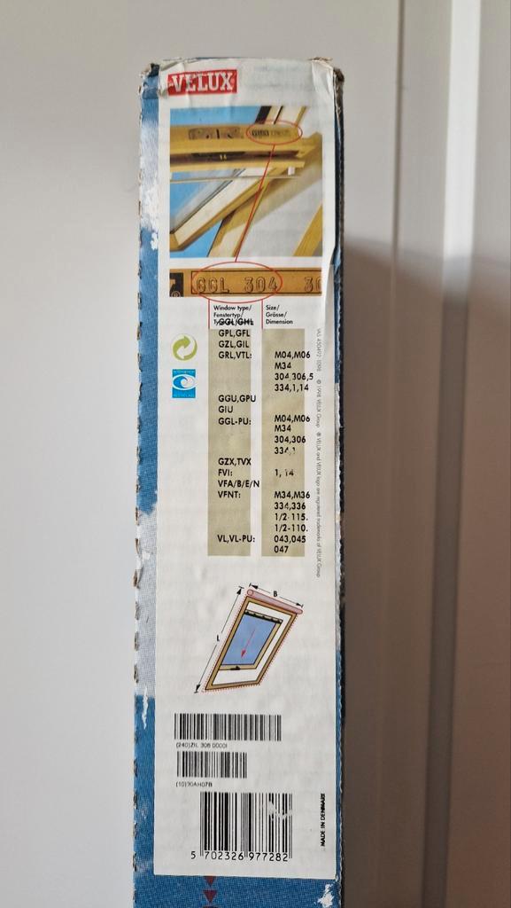 Velux insectenhor dakraam GGL 304, ZIL 308 (78x98 cm), Doe-het-zelf en Verbouw, Glas en Ramen, Nieuw, Dakraam, Ophalen