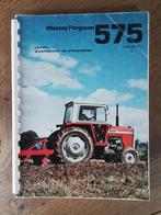 Massey Ferguson 575 tractor handleiding ,Frans 1980, Ophalen of Verzenden