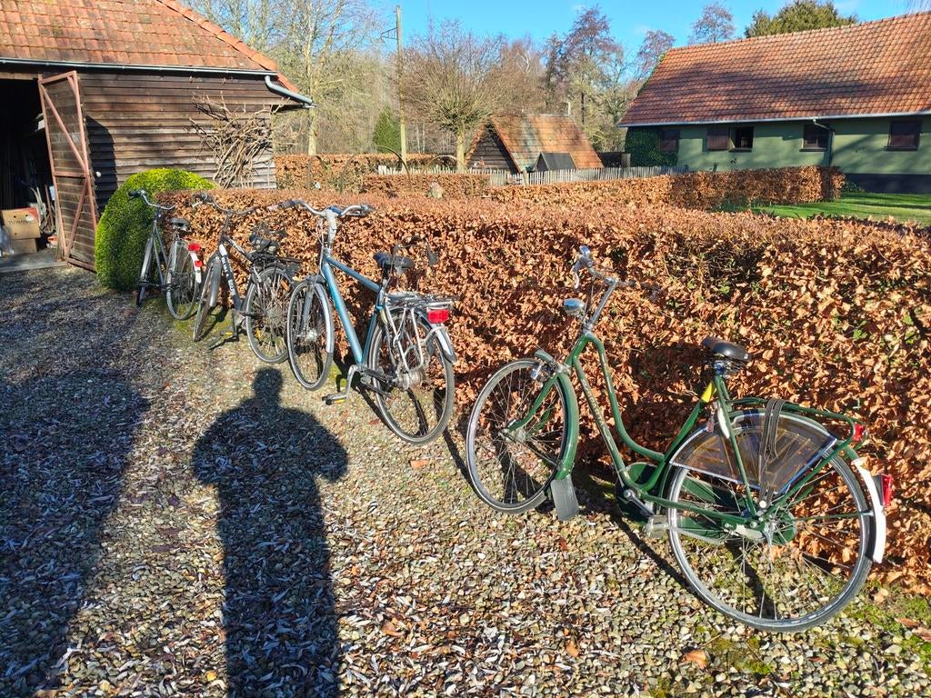 4 onderdeel/repareer fietsen, Fietsen en Brommers, Fietsen | Heren | Herenfietsen, Ophalen, Overige merken