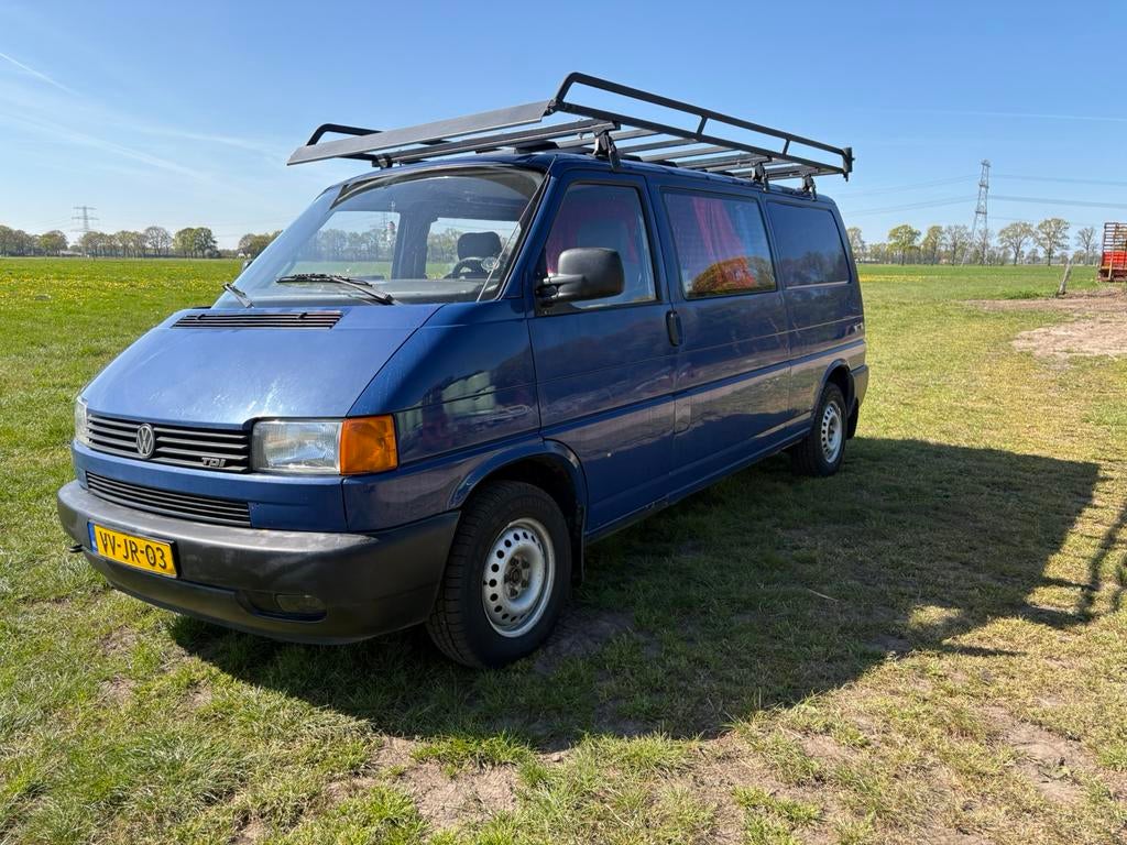 Volkswagen Transporter TD 1998 carbagerun startpakket, Auto's, 1780 kg, Stof, Grijs, Particulier