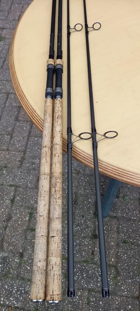 Shimano TX-2 10FT 3.0 Lb Cork + Shimano Sleeves, Ophalen of Verzenden, Zo goed als nieuw, Werphengel
