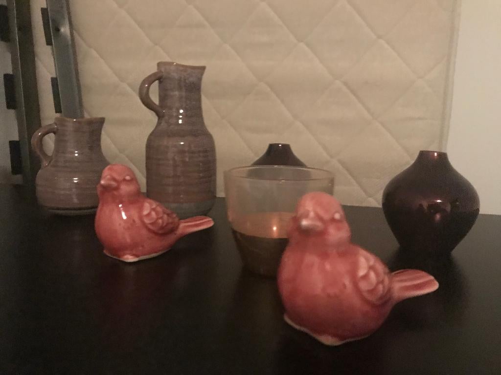 Mooie roze woonaccesoires, Ophalen of Verzenden, Zo goed als nieuw