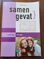 Biologie vmbo-kgt Samengevat 2022, Boeken, Schoolboeken, Ophalen of Verzenden, Zo goed als nieuw, VMBO, Biologie