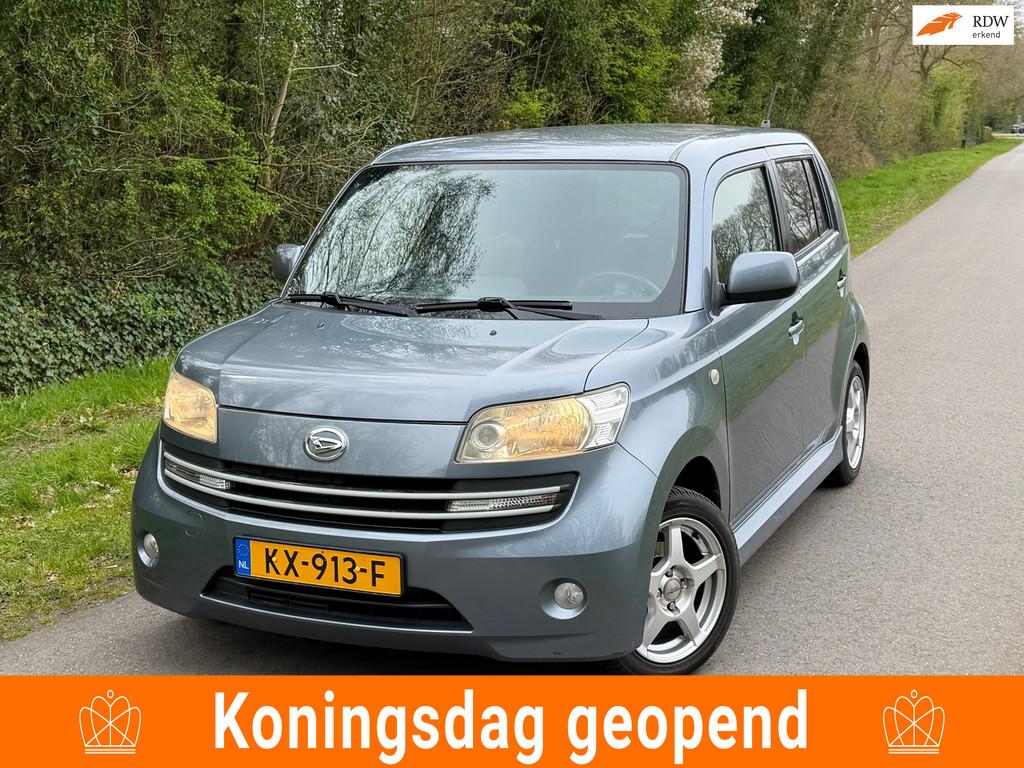 Daihatsu Materia 1.5 Soul | Airco + Radio |, Auto's, Daihatsu, Voorwielaandrijving, Stof, Zwart, Handgeschakeld