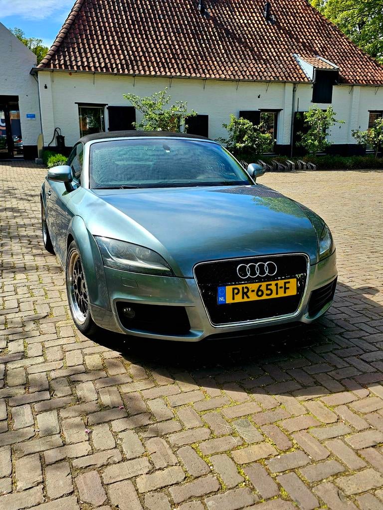 Audi TT 2.0 Tfsi Roadster 147KW S-tr 2008 Grijs, Auto's, Audi, TT, 4 cilinders, Leder, 2 stoelen