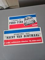 Ford Fina sticker, Ophalen of Verzenden, Zo goed als nieuw