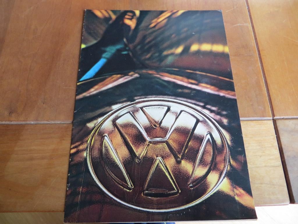 Folder Volkswagen programma 1966 48 blz Kever, 1500 1600 T1, Volkswagen, Ophalen of Verzenden, Zo goed als nieuw, Volkswagen