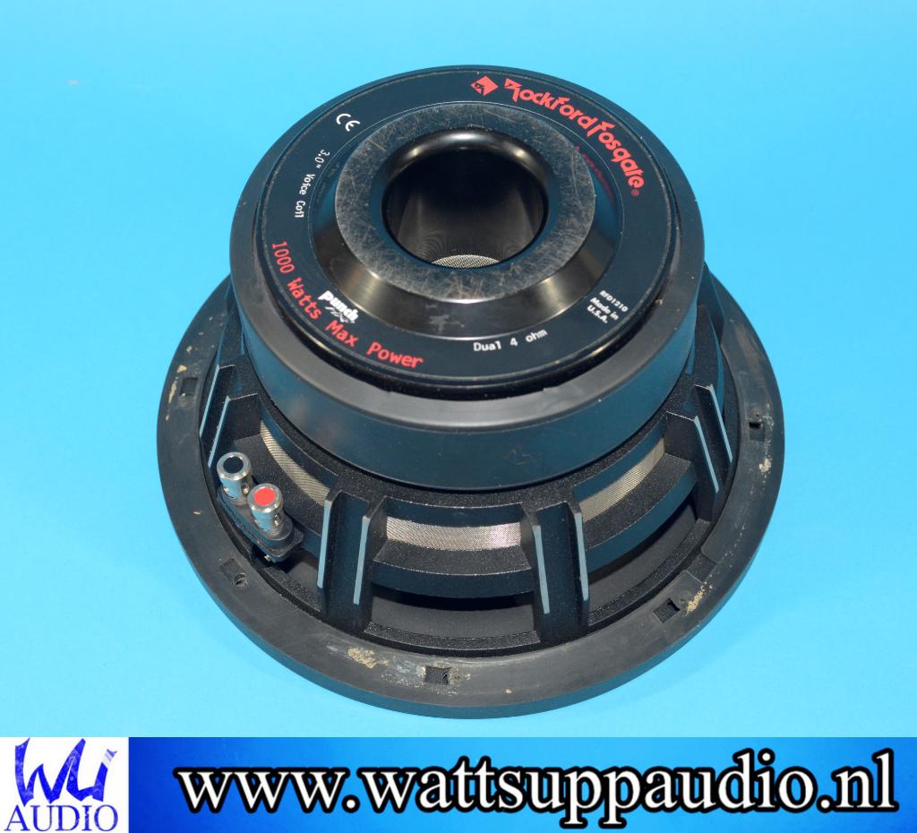 Rockford Fosgate Punch HX2 RFD1210 10 inch subwoofer, Auto diversen, Autospeakers, Gebruikt, Audio-design, Am Breilingsweg 3, 76709 Kronau, Duitsland