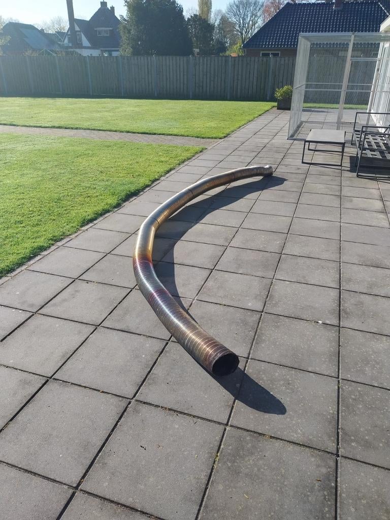 Flexibele kachelpijp 150MM, Huis en Inrichting, Kachels, Ophalen, Hout, Overige soorten