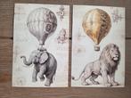 VINTAGE DIEREN LUCHTBALLON PARAGLIDING  9, Ophalen