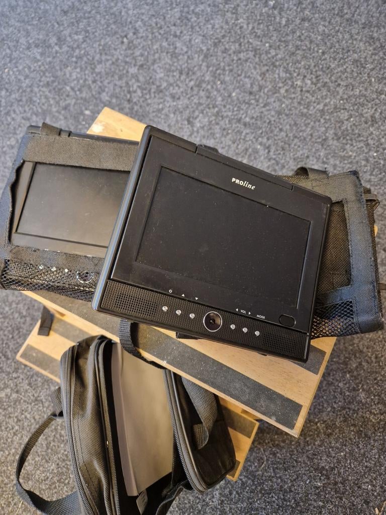 Auto Beeldscherm 2x hoofdsteunen, Ophalen