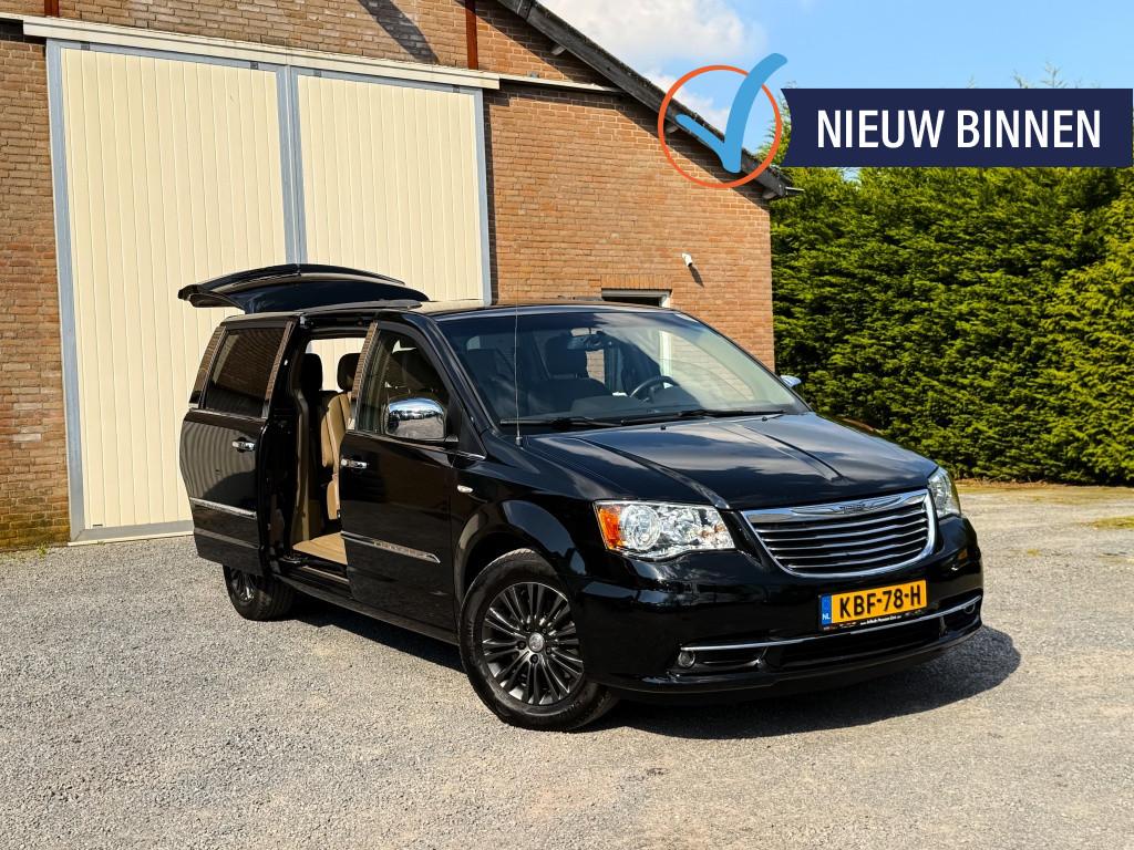 Chrysler Grand Voyager 3.6 V6 LIMITED NERO-NOCTIS BLACK 3xTV, Gebruikt, Beige, Grand Voyager, 7 stoelen