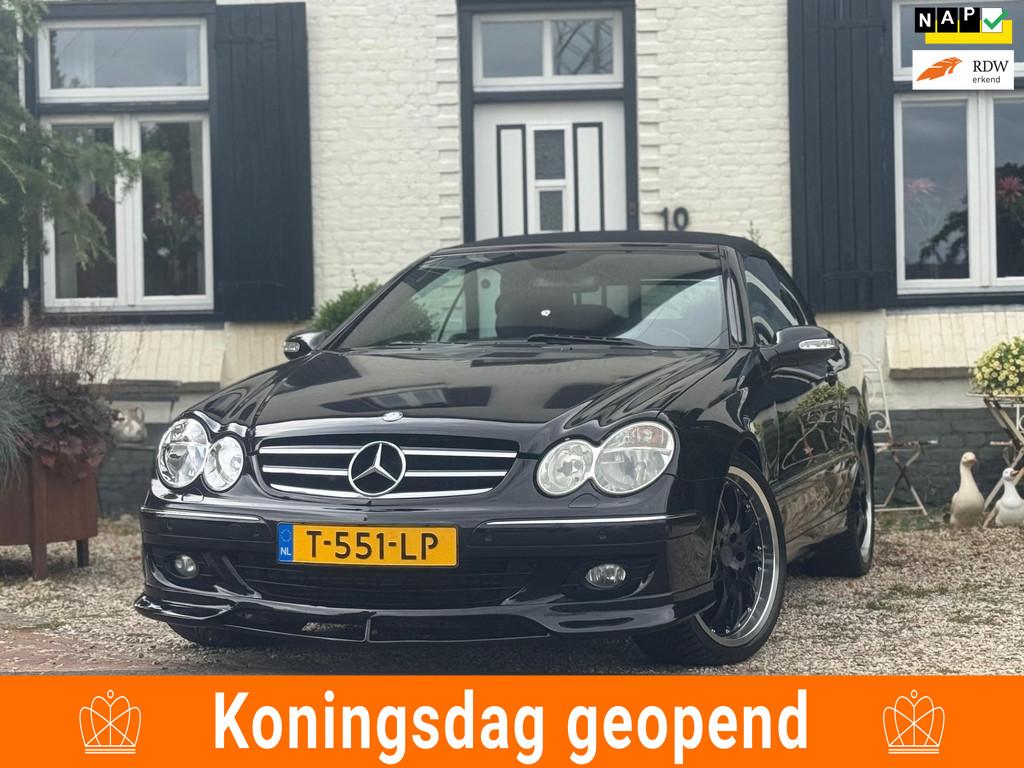 Mercedes-Benz CLK-klasse Cabrio 200 K. Elegance|Cabrio|Autom, Auto's, Mercedes-Benz, Automaat, Achterwielaandrijving, Gebruikt