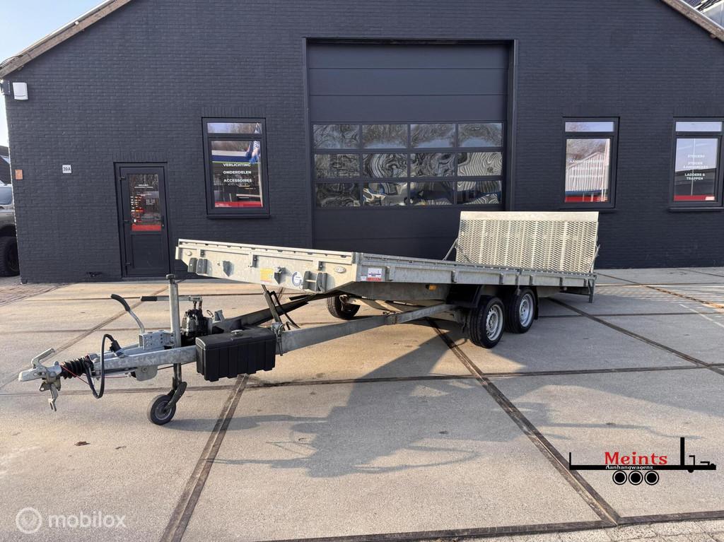Hapert kantel bare aanhanger multitransporter 500x220 3500KG, Gebruikt
