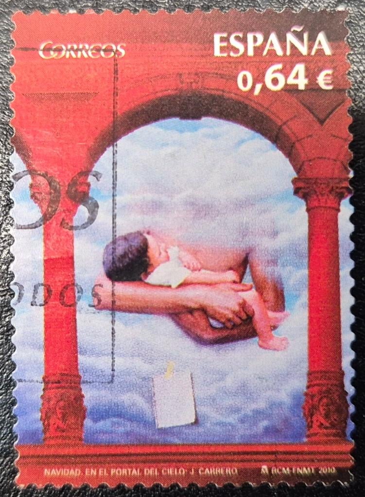 Postzegel Spanje 2010, Ophalen of Verzenden, Gestempeld