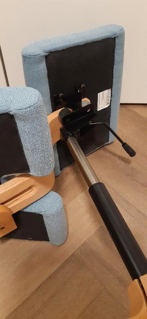 Ergonomische kruk Varier balans kniestoel verstelbaar, Huis en Inrichting, Krukjes, Gebruikt, Overige materialen, In hoogte verstelbaar