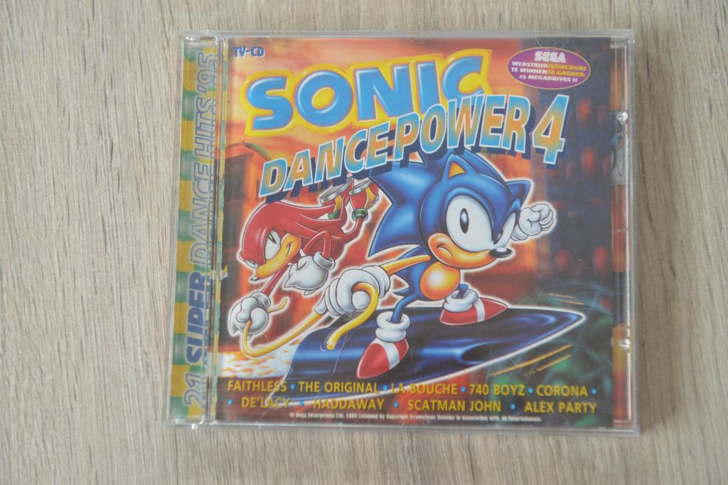 SONIC DANCE-POWER 4 + Sonic Mega Hit Mix, Verzenden, Zo goed als nieuw, Dance, Boxset