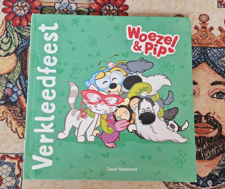 Woezel & Pip: Verkleedfeest - Guusje Nederhorst, Boeken, Kinderboeken | Jeugd | onder 10 jaar, Zo goed als nieuw, Fictie algemeen