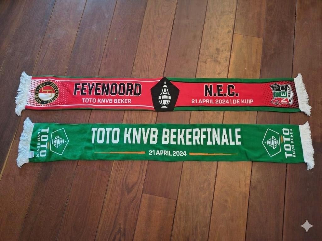 NEC Toto KNVB Bekerfinale sjaal, Ophalen of Verzenden, Nieuw, Shirt