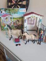 Schleich Paardenbox met paarden, Ophalen of Verzenden, Zo goed als nieuw, Jongen of Meisje
