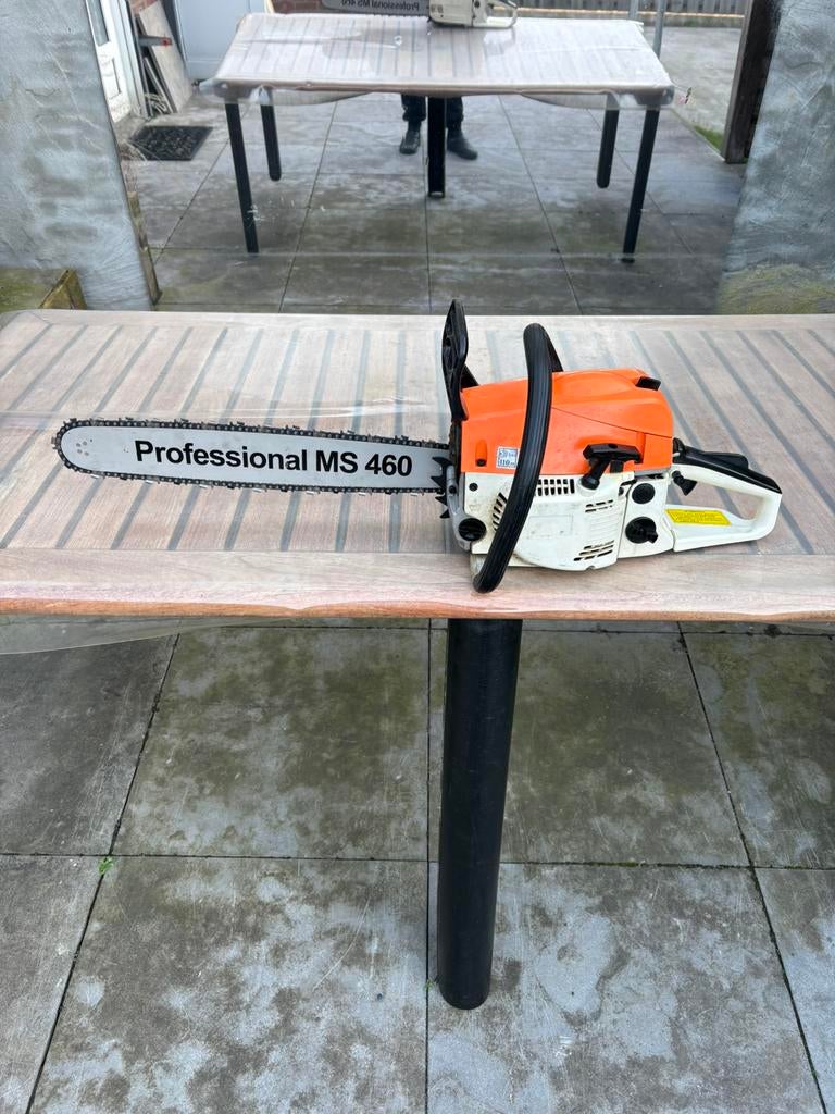 Kettingzaag MS 460, Ophalen, Gebruikt, Benzine