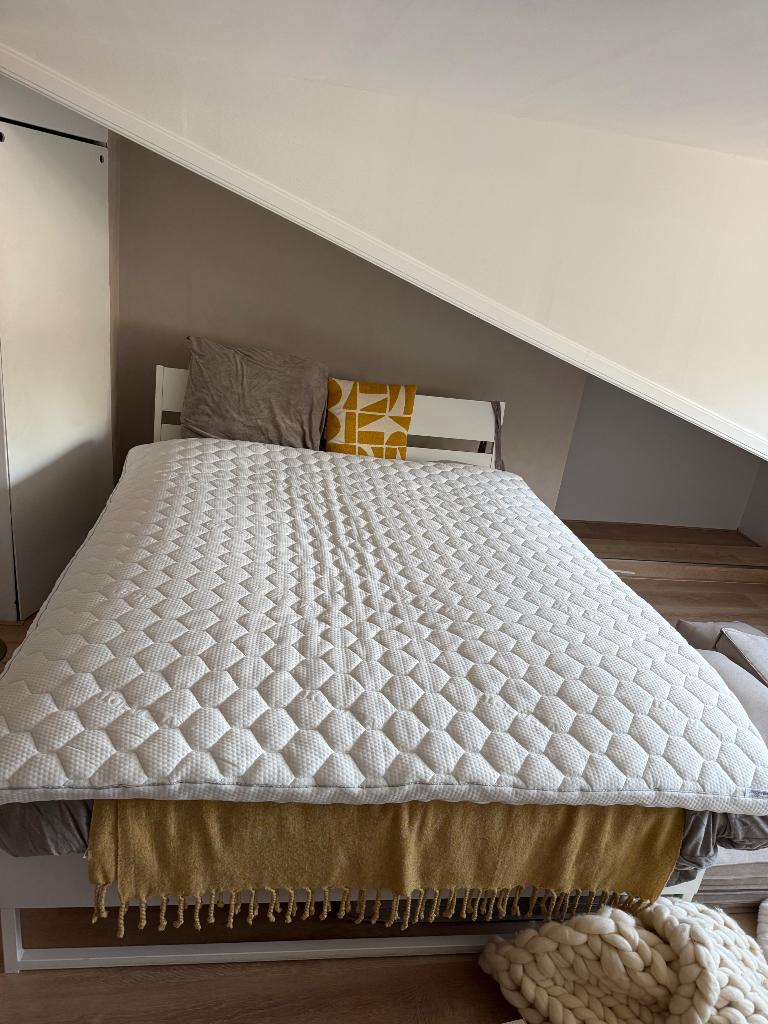 Top matras, Ophalen, Tweepersoons, Zo goed als nieuw, Matras