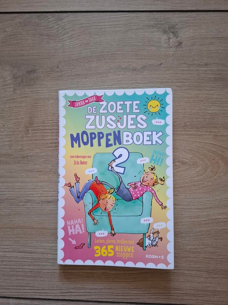 Hanneke de Zoete - De Zoete Zusjes moppenboek 2, Fictie algemeen, Ophalen of Verzenden, Zo goed als nieuw, Hanneke de Zoete