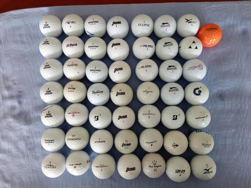 Diverse golfballen - Gebruikt maar in goede staat, Ophalen of Verzenden, Gebruikt, Bal(len)