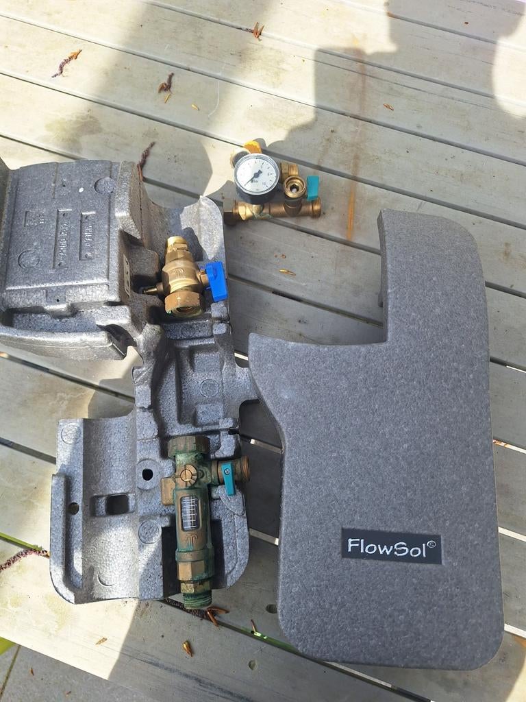 Onderdelen FlowSol pompgroep zonneboiler, Doe-het-zelf en Verbouw, Geisers en Boilers, Ophalen of Verzenden