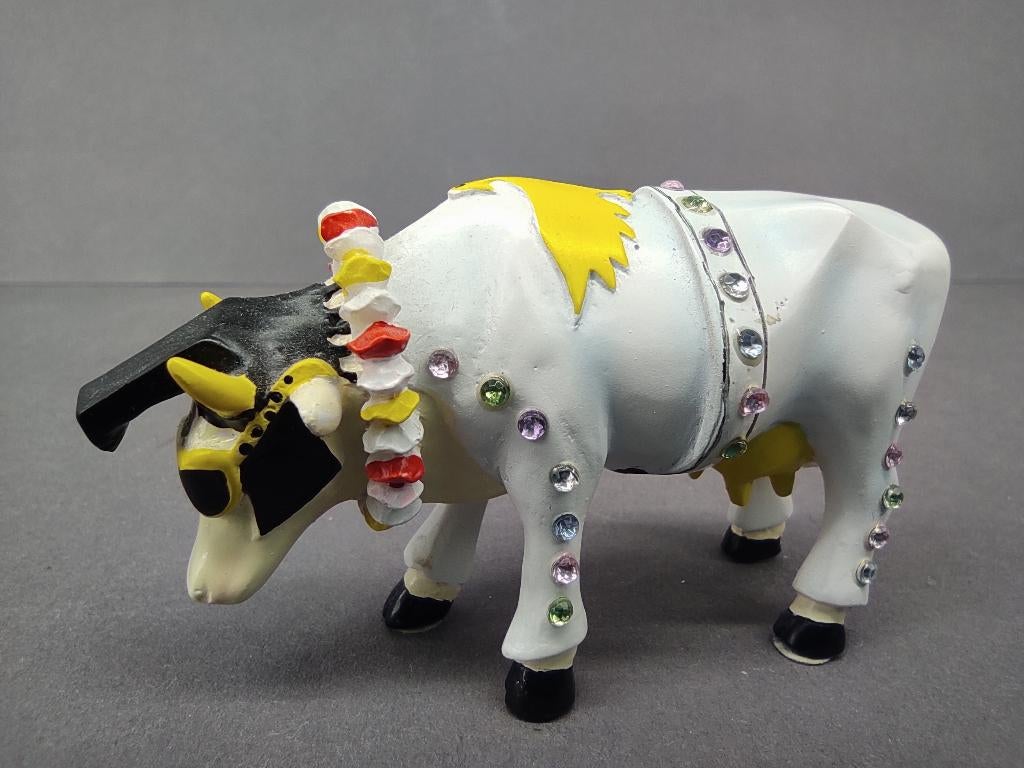CowParade / Cow Parade Koe “Rock-n-Roll” SMALL, Ophalen of Verzenden
