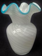 Vintage Italian glass art vase Murano Italy, Ophalen of Verzenden