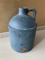 Aardewwerk klei grijs kruik, Ophalen of Verzenden