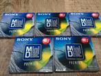 Minidisc's Sony Premium-74 (5 st. Nieuw), Audio, Tv en Foto, Ophalen of Verzenden, Minidisc-recorder