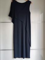 Cora Kemperman ... Hele aparte zwarte a- symmetrische jurk, Zwart, Ophalen of Verzenden, Maat 36 (S), Onder de knie