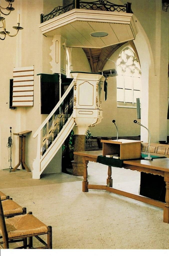 Varsseveld, interieur Herv. Kerk, Ophalen of Verzenden, Ongelopen, Gelderland