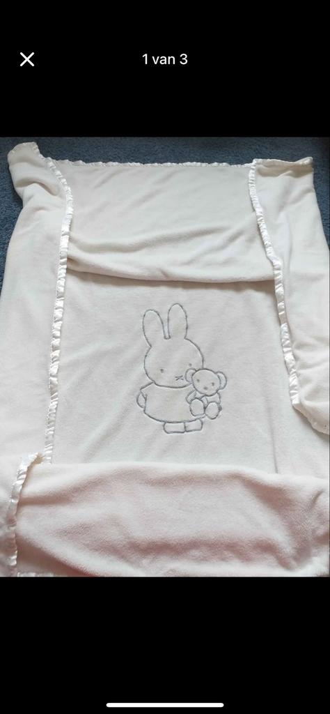 Nijntje dekens, Ophalen of Verzenden, Gebruikt, 85 tot 100 cm, Deken