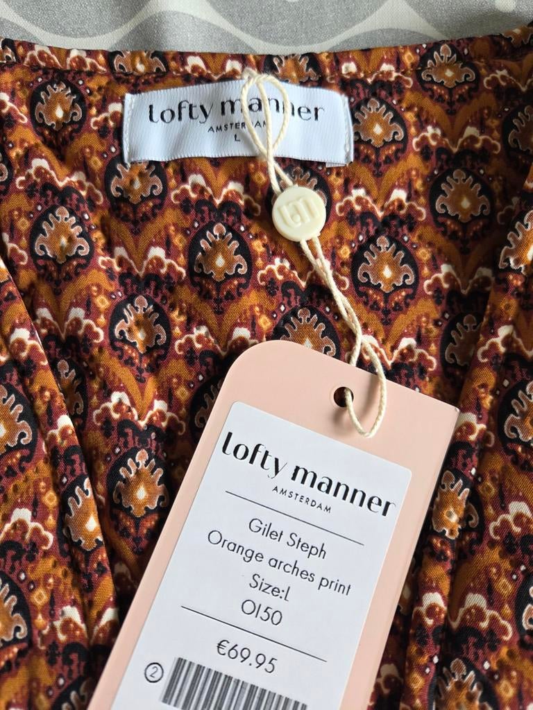Lofty Manner Gilet  Maat L, Lofty Manner, Ophalen of Verzenden, Nieuw