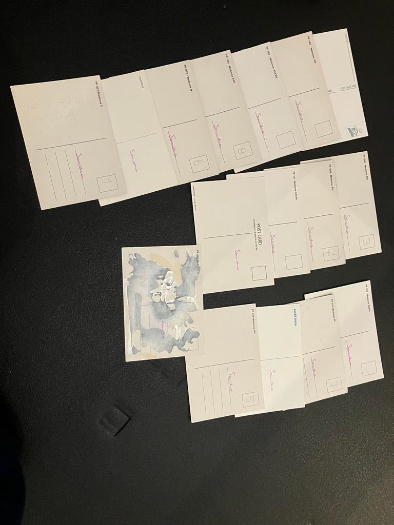Madonna Ansichtkaarten Collectie - Jaren '80 en '90, Verzamelen, Ophalen of Verzenden, 1980 tot heden, Ongelopen, Sterren en Beroemdheden