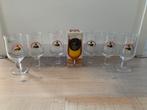 7x Birra moretti bierglazen nieuw, Ophalen of Verzenden, Nieuw, Glas of Glazen, Overige merken