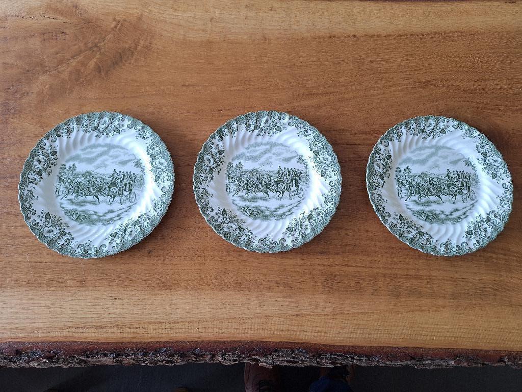 sierborden Coaching scenes, Ophalen of Verzenden