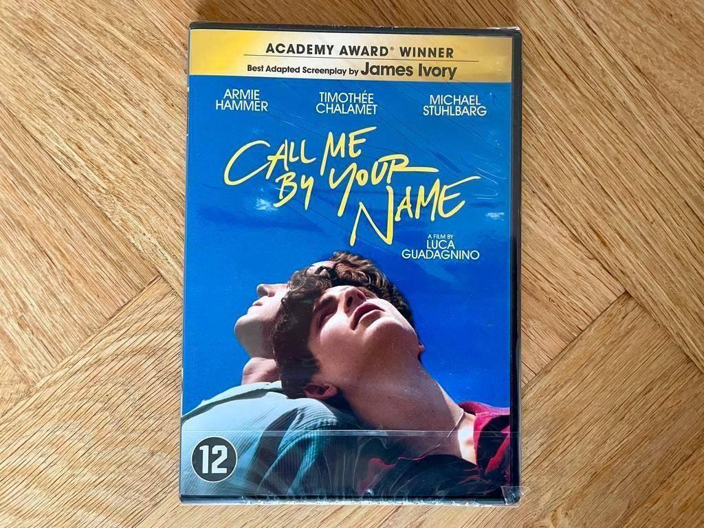 NIEUW: Call Me By Your Name (2017) LGBTQ / Gay film (met NL), Cd's en Dvd's, Vanaf 12 jaar, Ophalen of Verzenden, Nieuw in verpakking