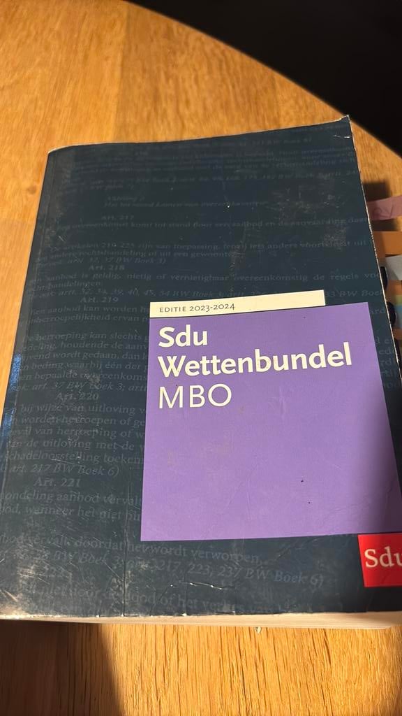 MBO 2023-2024, Boeken, Ophalen of Verzenden, Gelezen, Overige wetenschappen