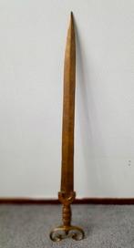 Authentiek Volledig Koperen Zwaard - Prachtig Kunstobject, Antiek en Kunst, Ophalen of Verzenden, Koper