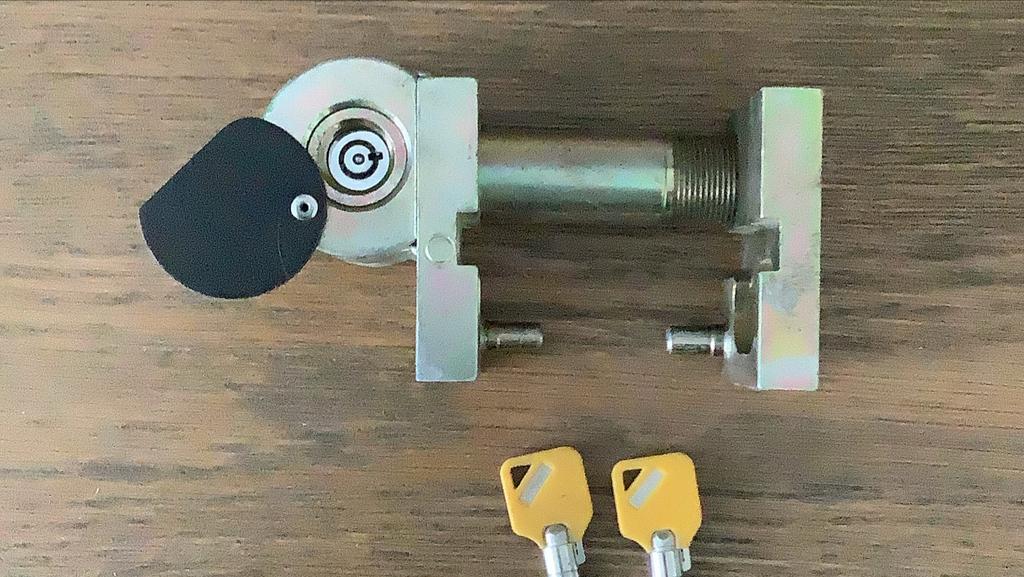 Koppelingsslot KS27  ssk type 1, 2, 3   caravan/aanhanger, Ophalen of Verzenden, Gebruikt